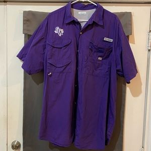 Men’s Columbia PFG SFA (Stephen F. Austin State University) Shirt XL